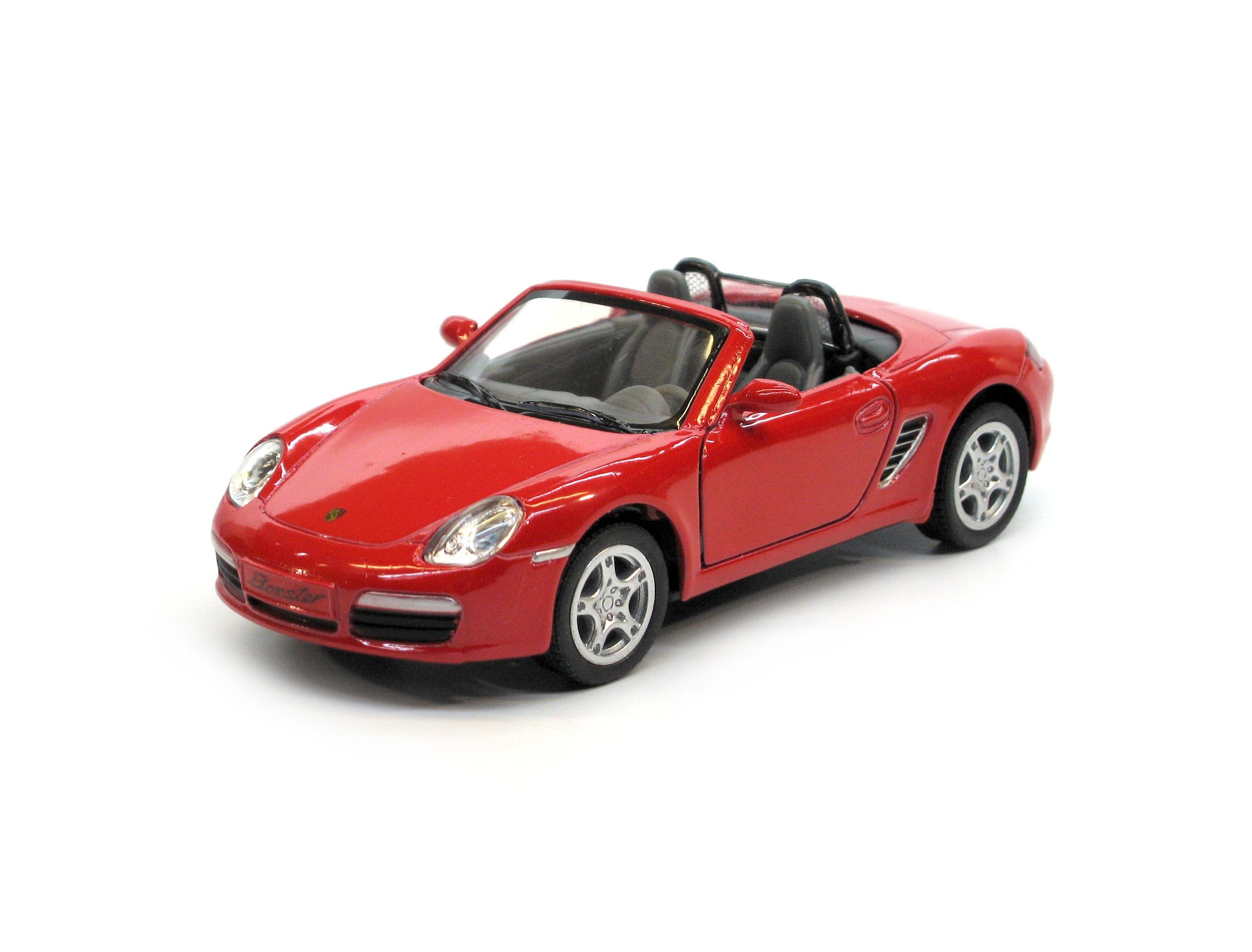 Машина металлическая KT5302W Porsche Boxster S (KT5302W Red)