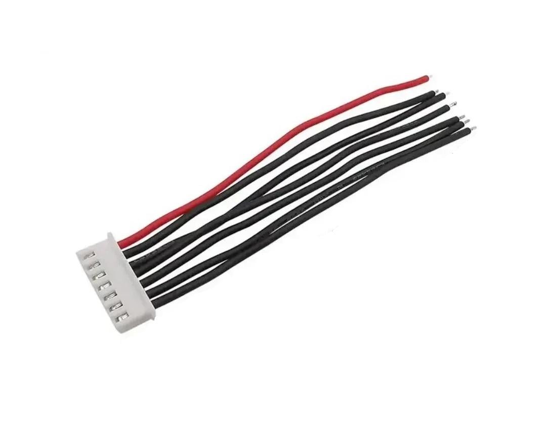 Кабель балансировочный B6 22AWG 6S с коннекторами JST-XH 9,6 см