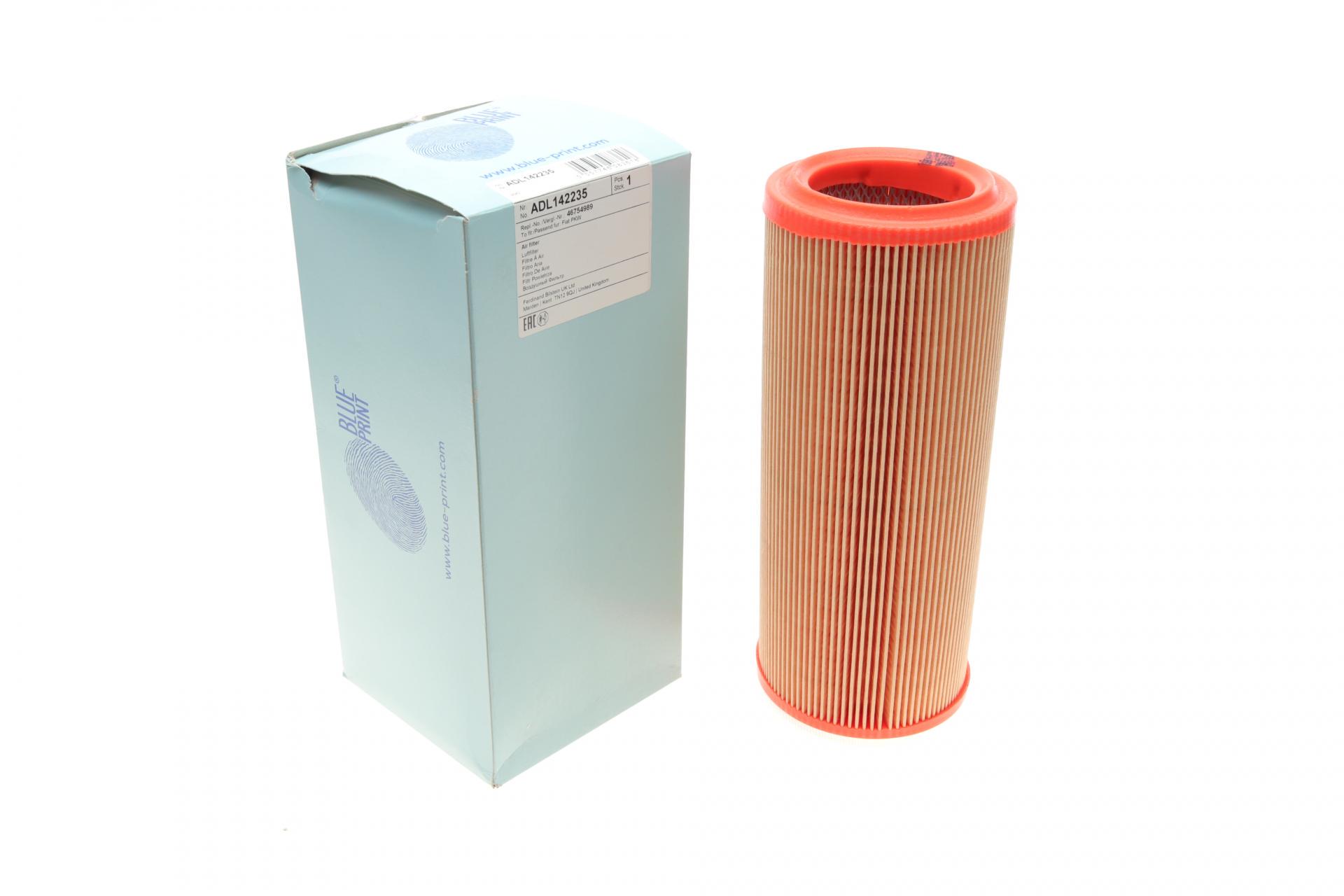 Фильтр воздушный BLUE PRINT для Fiat Doblo 1,6i/1,9D/JTD 01- (ADL142235)