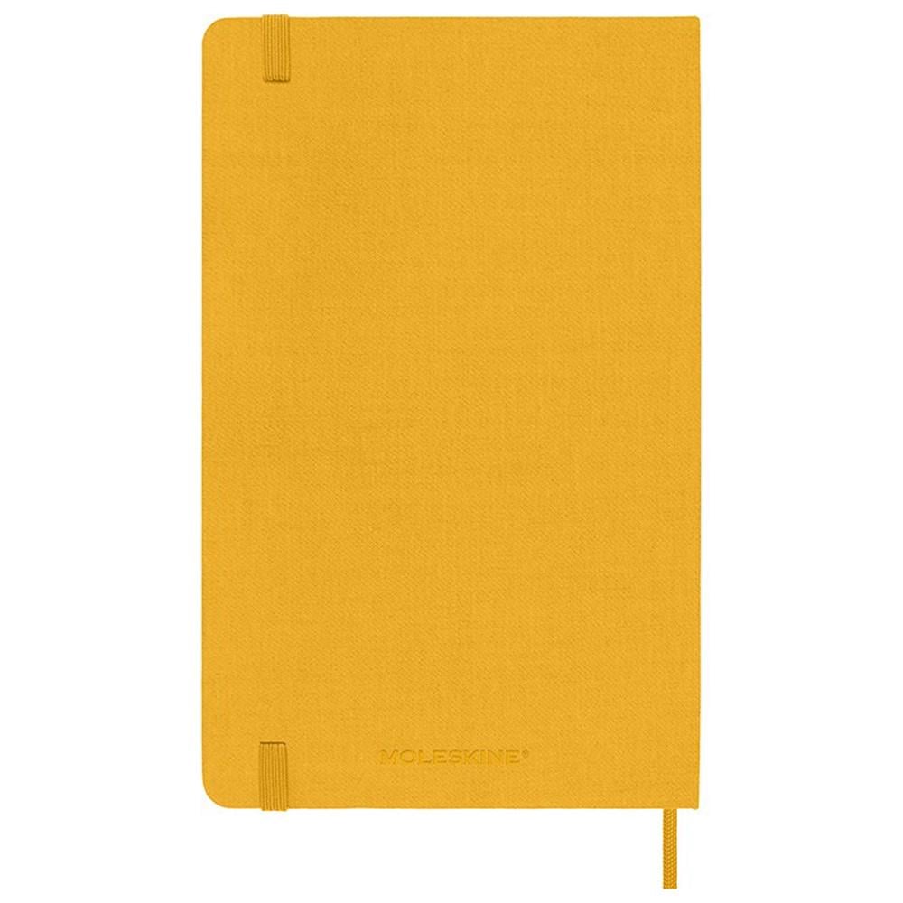 Нотатник Moleskine Silk середній в лінійку Помаранчевий (QP060M2SILK) - фото 5