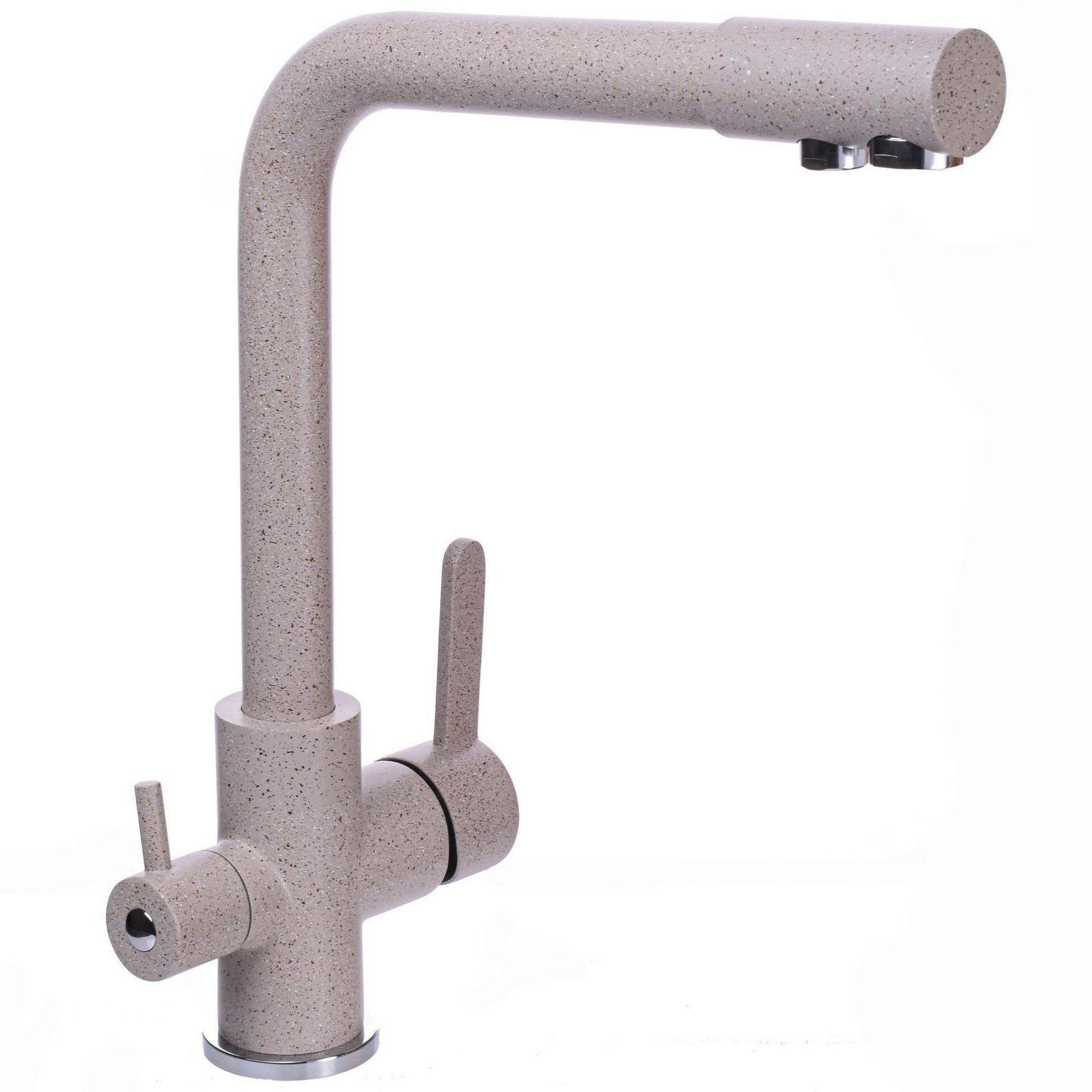 Смеситель для кухни под осмос Globus Lux Lazer GLLR-0444-5-Terra (0265)