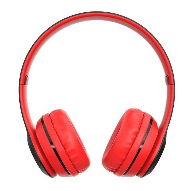 Навушники бездротові накладні Bluetooth Borofone BO4 Charming rhyme Red (019928)
