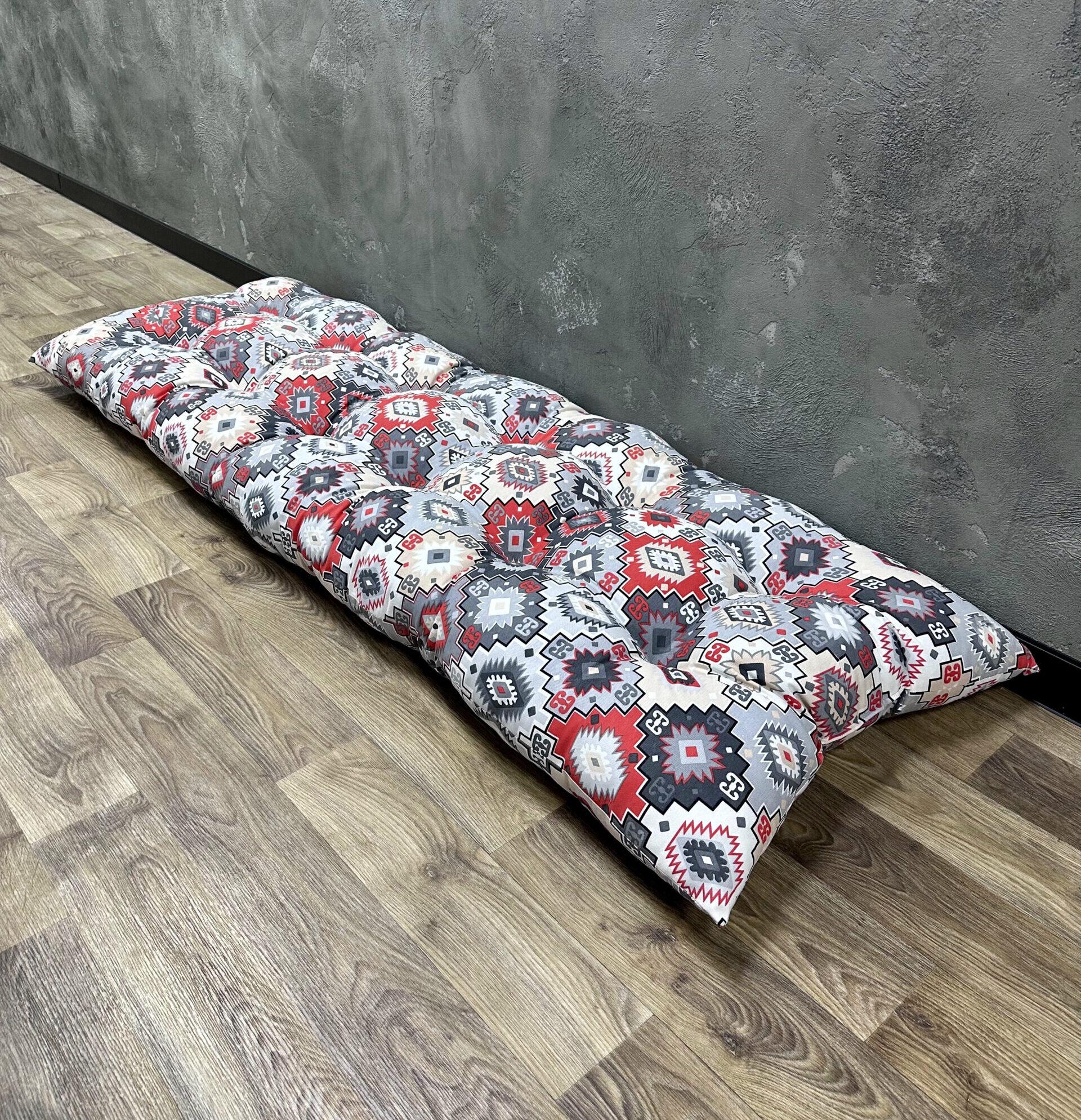 Подушка Comfort Home Carpet на підвіконня/каркаси/піддони/садові меблі 100х50 см - фото 1