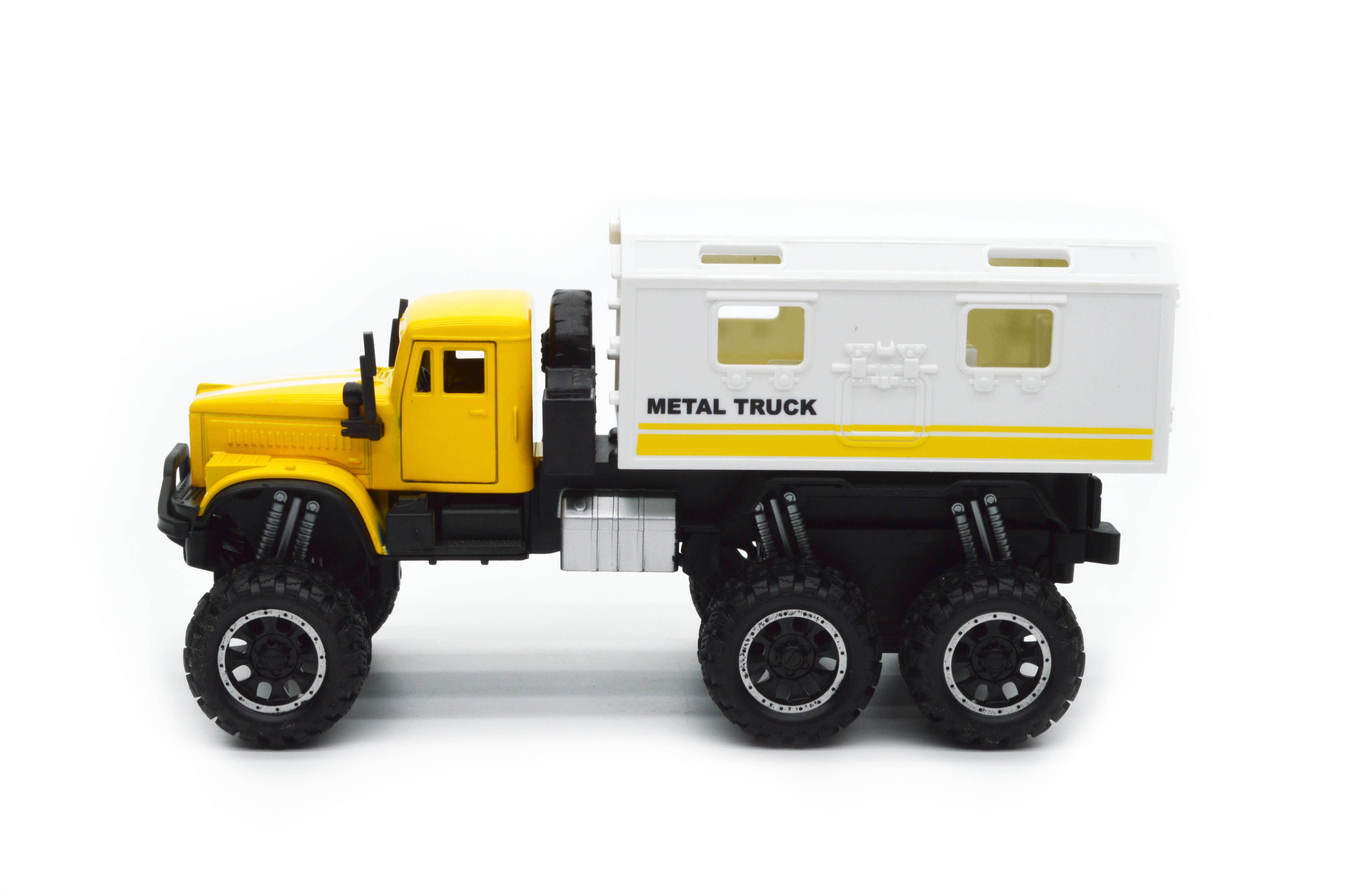 Машина металлическая КрАЗ 2217-5 инерция звук свет - фото 3 Машина металлическая КрАЗ 2217-5 инерция звук свет - фото 3