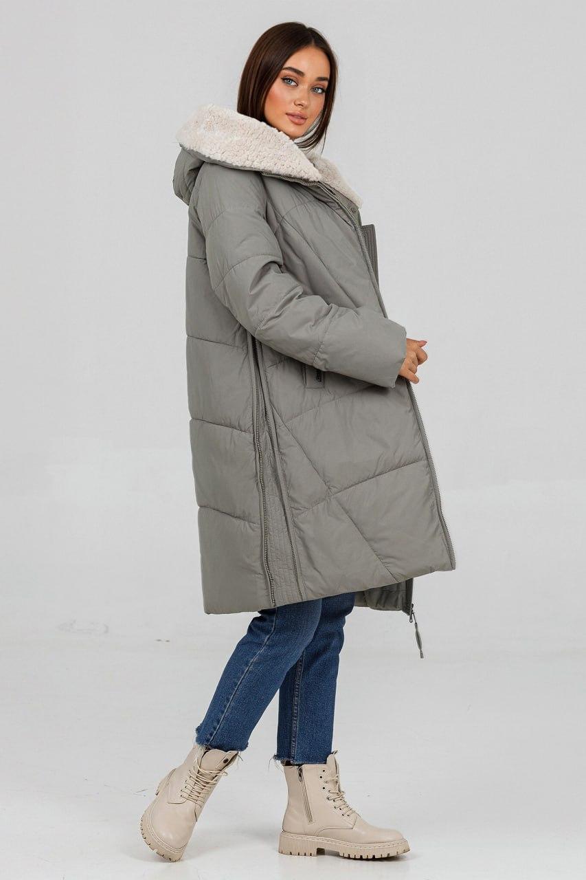 Парка зимняя с мехом р. 50 Хаки (998e\50) - фото 3 Парка зимняя с мехом р. 50 Хаки (998e\50) - фото 3