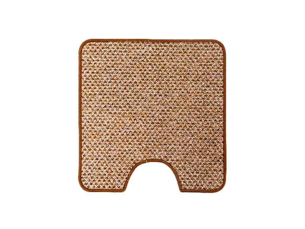 Килимок для ванної Текс-М Комфорт 93-й дизайн 60х60 см Темно-коричневий (797081)