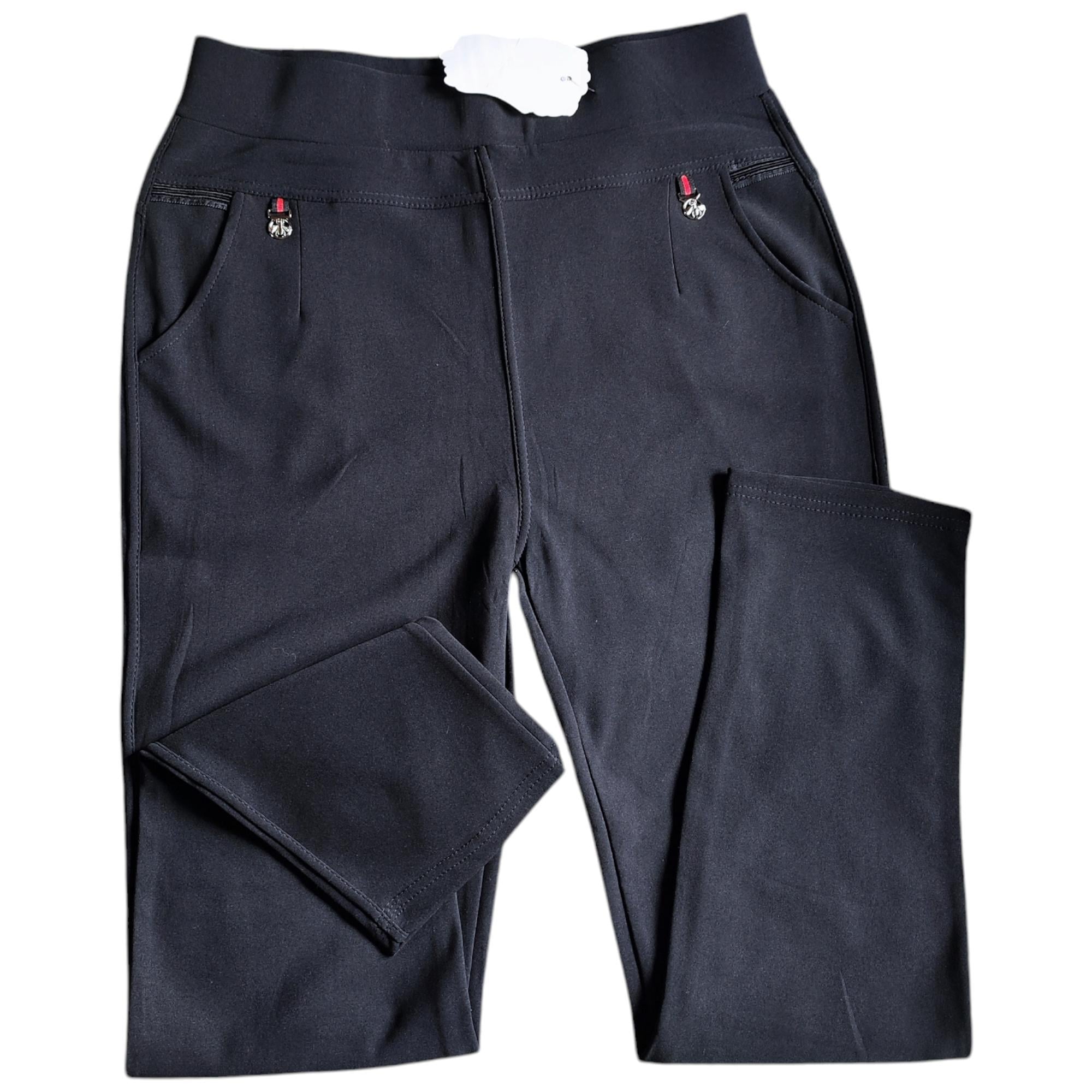 Лосины женские Black сyclone B222 весна/осень не утеплены 7XL Черный (25880608)