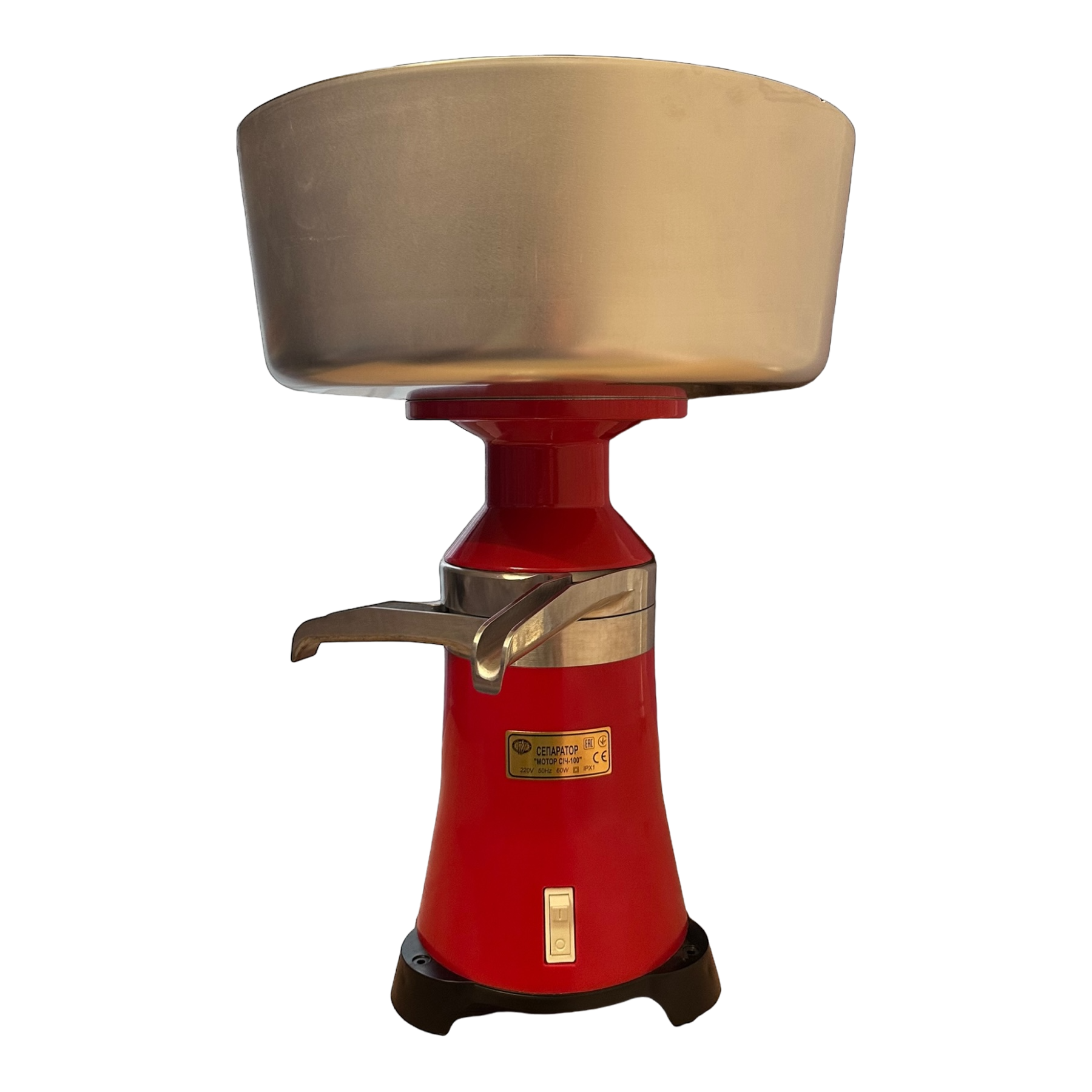 Сепаратор молочний комбінований електричний Мотор Січ 100-15