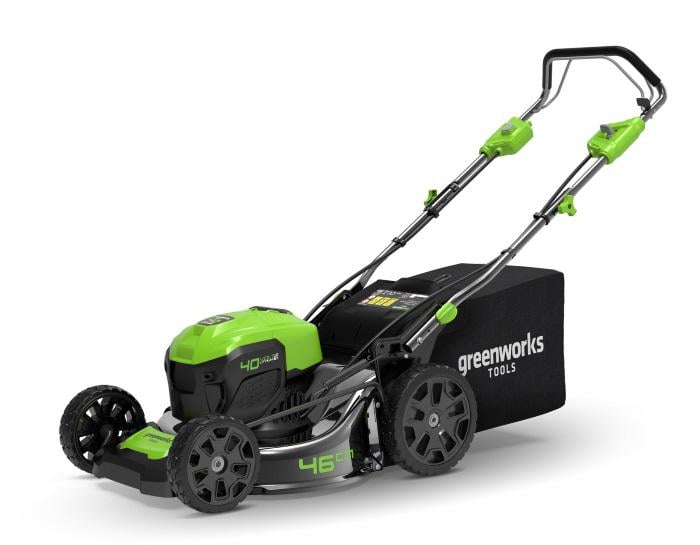 Газонокосилка аккумуляторная Greenworks GD40LM46SP - фото 5