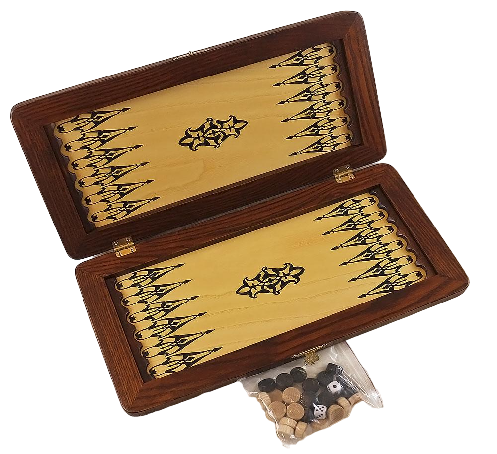 Нарды малые Премьера крокодил Золотой (31140-2)