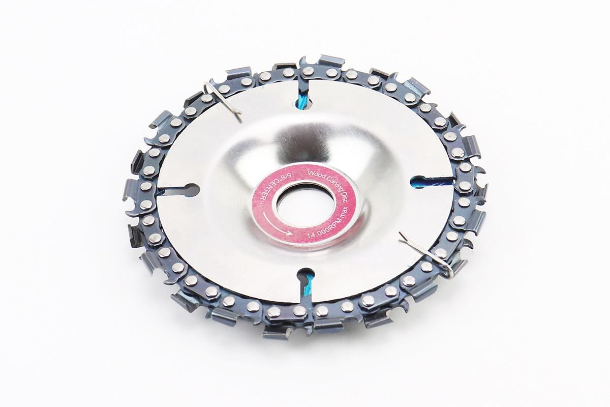 Диск на болгарку для мотокос/тримеров с цепью 102x16 мм (213301) - фото 2 Диск на болгарку для мотокос/тримеров с цепью 102x16 мм (213301) - фото 2