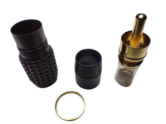 Роз'єм RCA Avvicon AC-MR-37BY до 7 мм Чорний (000049364) - фото 3 Роз'єм RCA Avvicon AC-MR-37BY до 7 мм Чорний (000049364) - фото 3