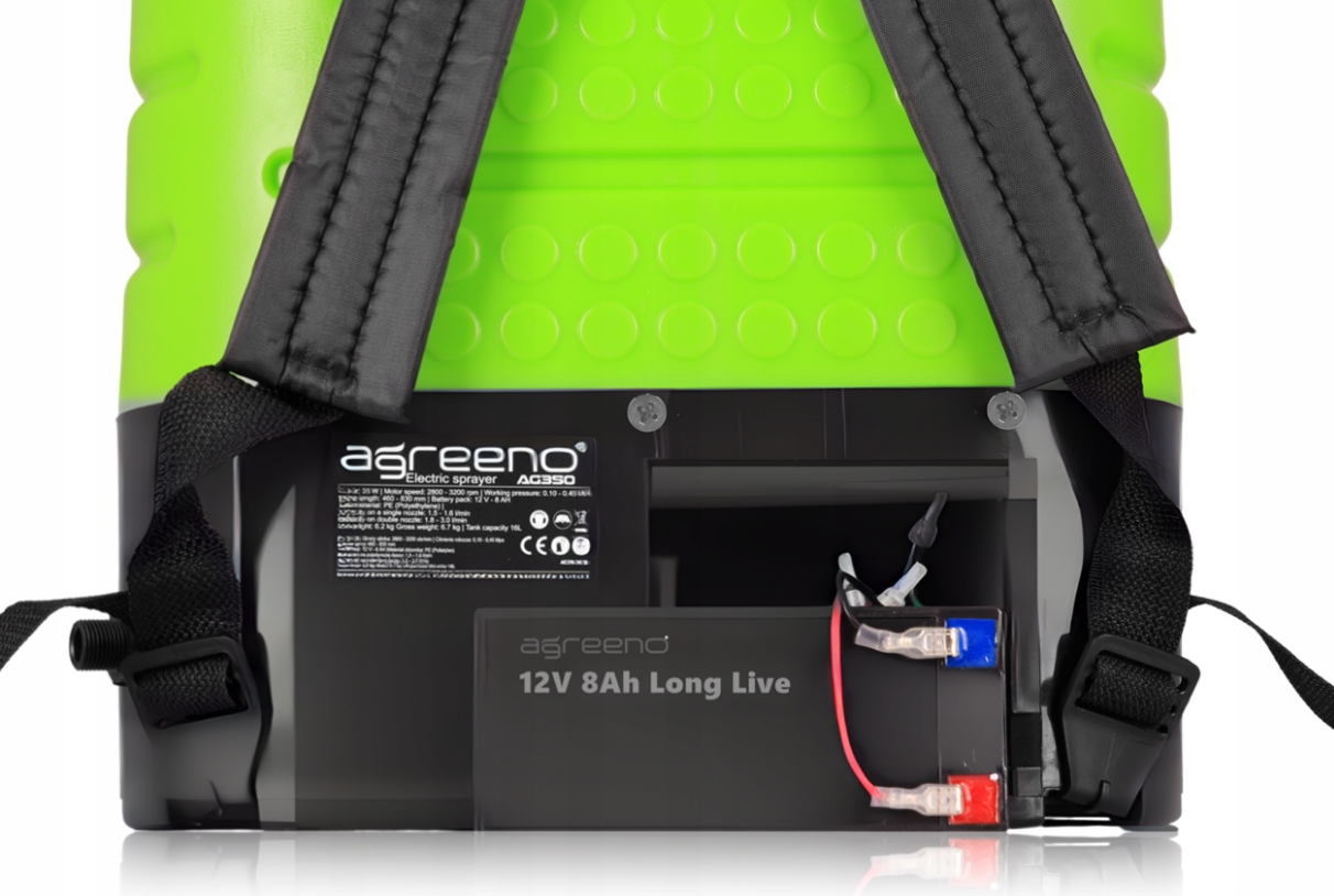 Обприскувач акумуляторний AGREENO 16 л (AG350) - фото 8 Обприскувач акумуляторний AGREENO 16 л (AG350) - фото 8