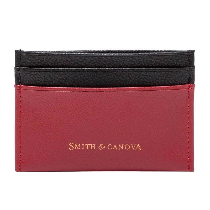 Картхолдер Smith & Canova 26827 Devere Red/Black (26827 RED-BLK) - фото 1