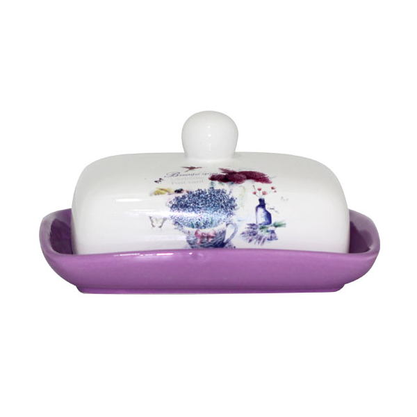 Масленка для масла SNT Прованс керамическая (MSN-3397-6)