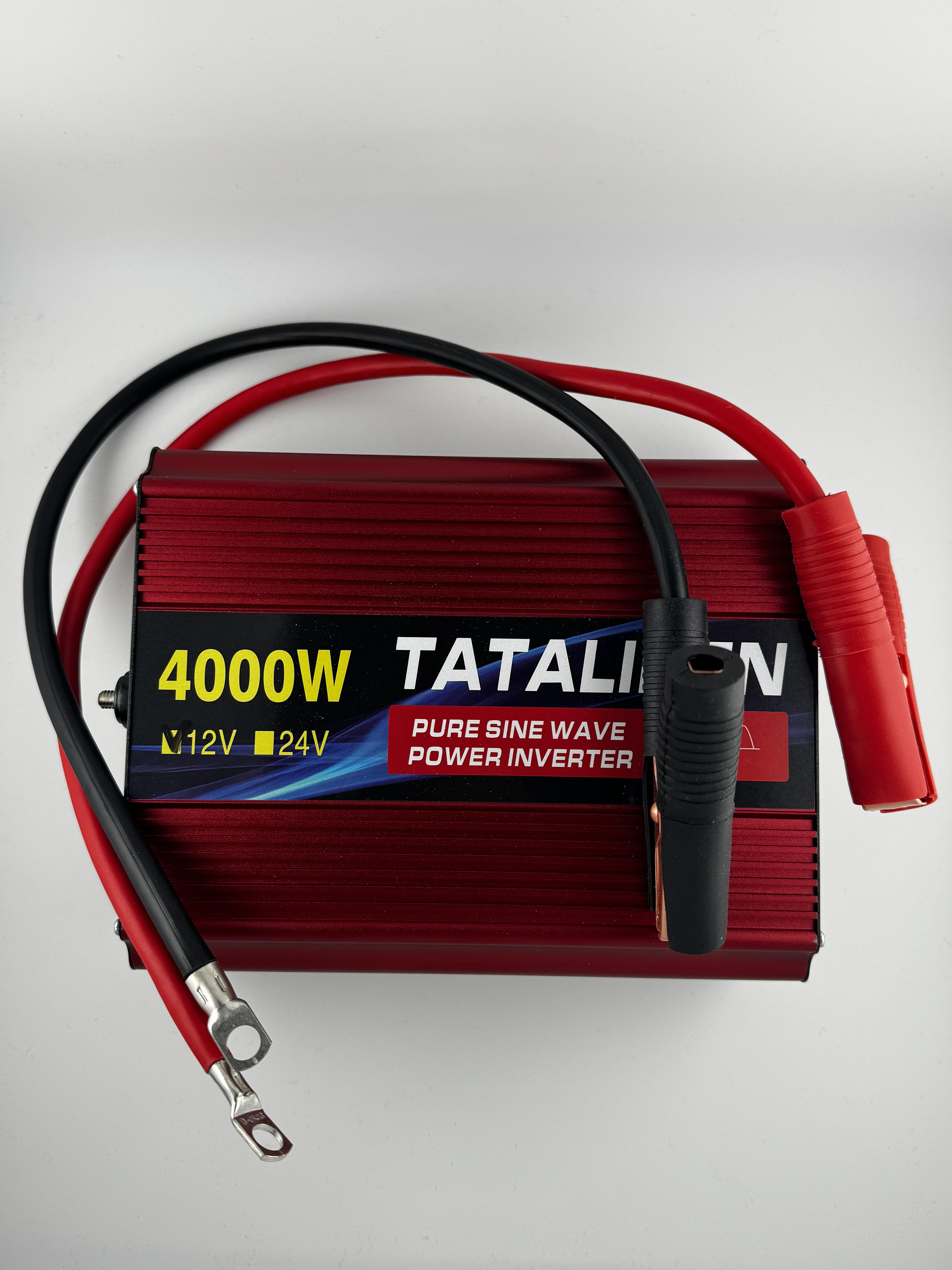 Інвертор універсальний Tataliken чистий синус з багаторівневим захистом 4000 Вт 24-220V (29880355) - фото 1 Інвертор універсальний Tataliken чистий синус з багаторівневим захистом 4000 Вт 24-220V (29880355) - фото 1