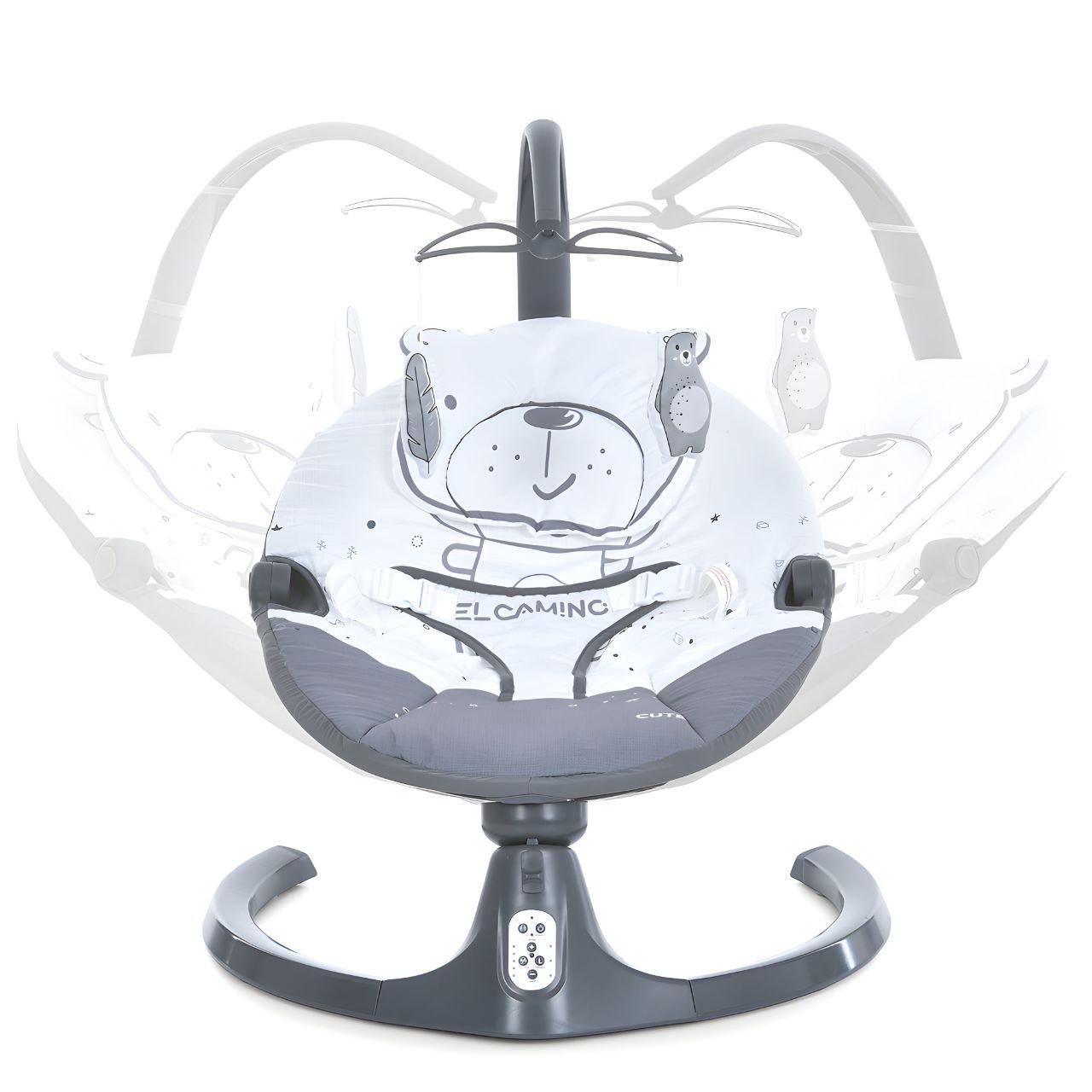 Заколисуючий центр El Camino ME 1116 CUTE Dark Gray (24214647) - фото 4 Заколисуючий центр El Camino ME 1116 CUTE Dark Gray (24214647) - фото 4