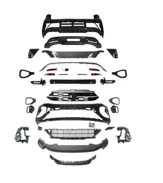 Комплект обвесов R-Line GT Tuning для Volkswagen T-Roc для 2022+ пластик под покраску