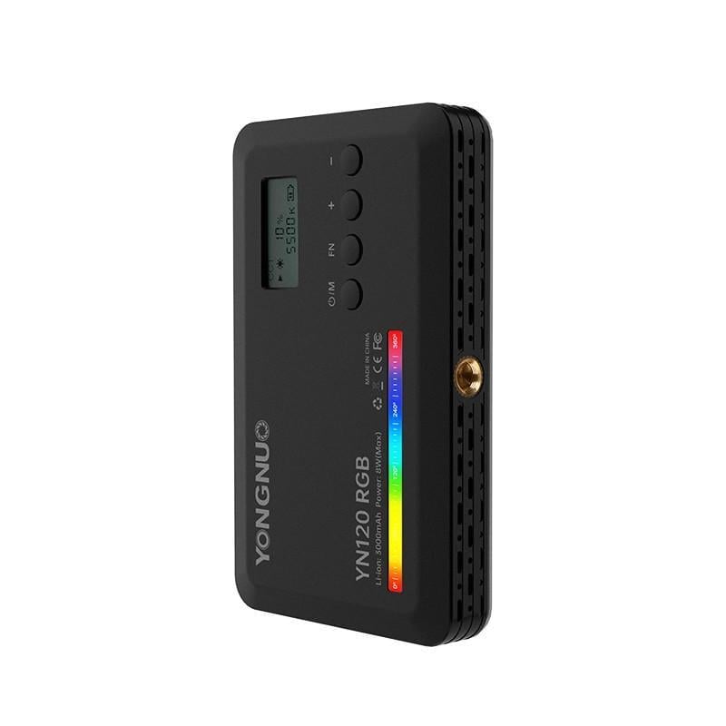 Видеосвет портативный Yongnuo YN120RGB RGB CRI 95+ 2500K-9900K (2887654946)