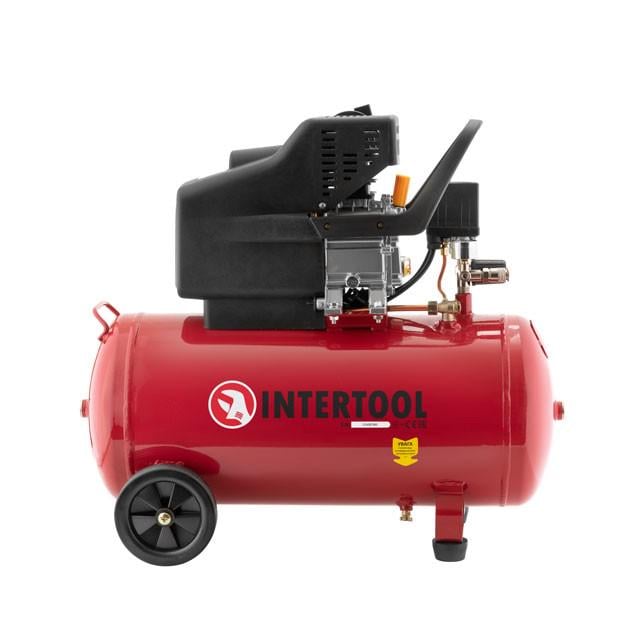 Компресор Intertool PT-0003 50 л 1,5 кВт 220 В 8 атм 206 л/хв. (108711) - фото 1