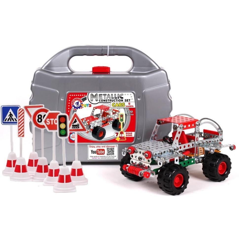 Конструктор детский металлический ТехноК 3855TXK Авто 312 деталей (24825)