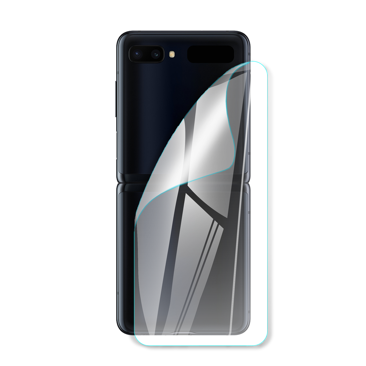 Защитная полиуретанова глянцевая пленка Medium Armor на корпус смартфона Samsung Galaxy Fold2 (PF-M02CSG-001-045)