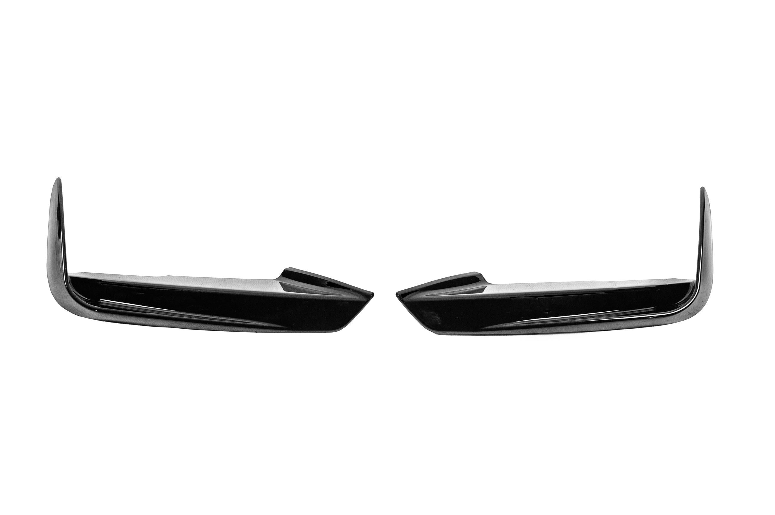 Накладки угловые на передний бампер GBT для M-Sport ABS для BMW 3 F30/F31 2012-2019 гг. abs-пластик Черный (176750)