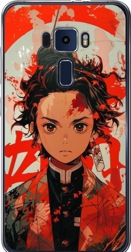 Чехол на Asus Zenfone 3 ZE552KL Тандзиро Камадо (6131u-448-42517)