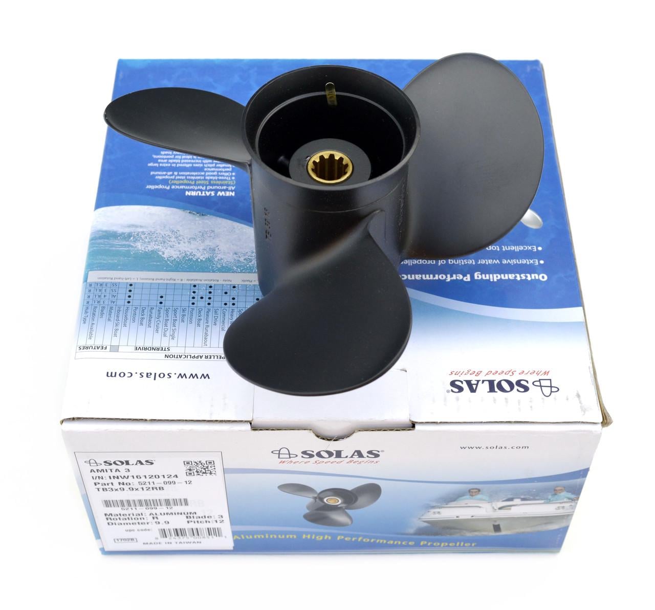 Гвинт для човна Honda/Mercury/Tohatsu SOLAS 9,9x13 (1504250052) Гвинт для човна Honda/Mercury/Tohatsu SOLAS 9,9x13 (1504250052)
