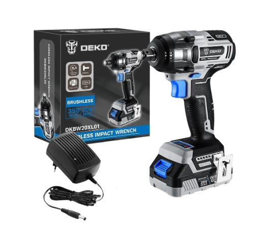 Гайковерт аккумуляторный DEKO (DKBW20XL01-H)