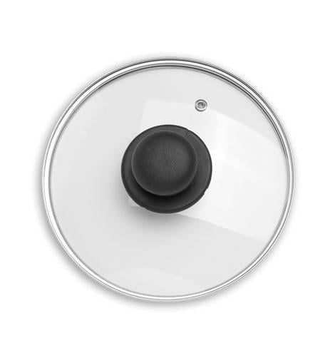 Крышка стеклянная Willinger Silver 20 см с бакелитовой ручкой и стальным ободом (WL-470561)