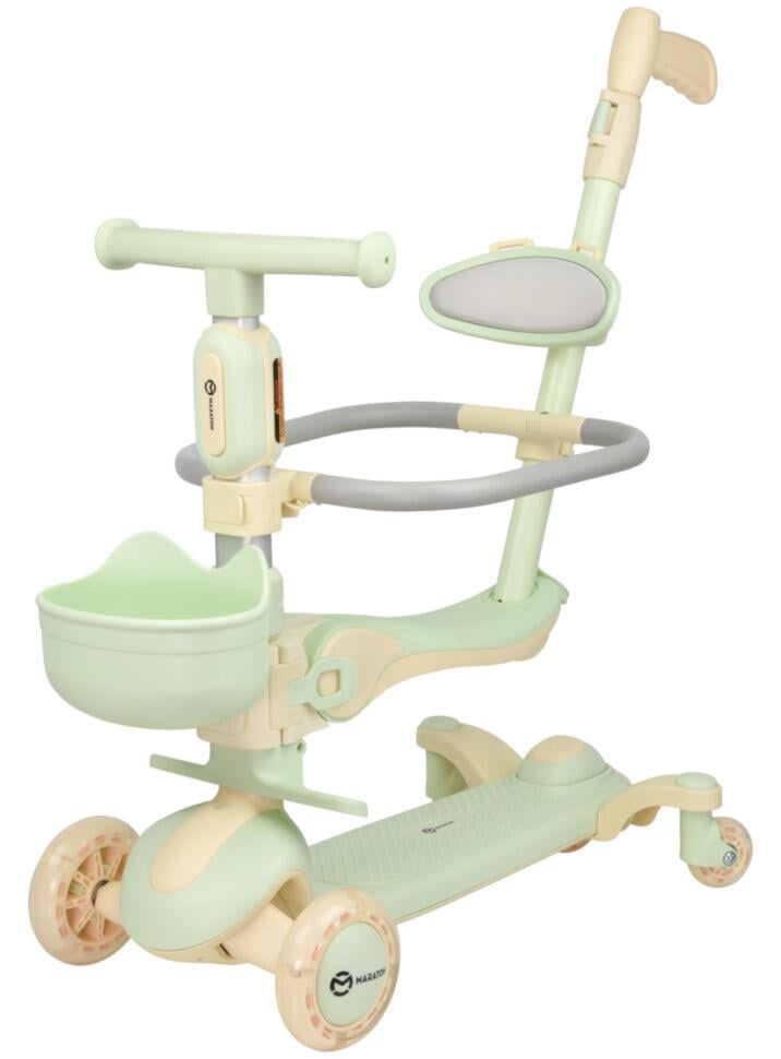 Самокат детский Maraton 3in1 Candy Салатовый - фото 1 Самокат детский Maraton 3in1 Candy Салатовый - фото 1