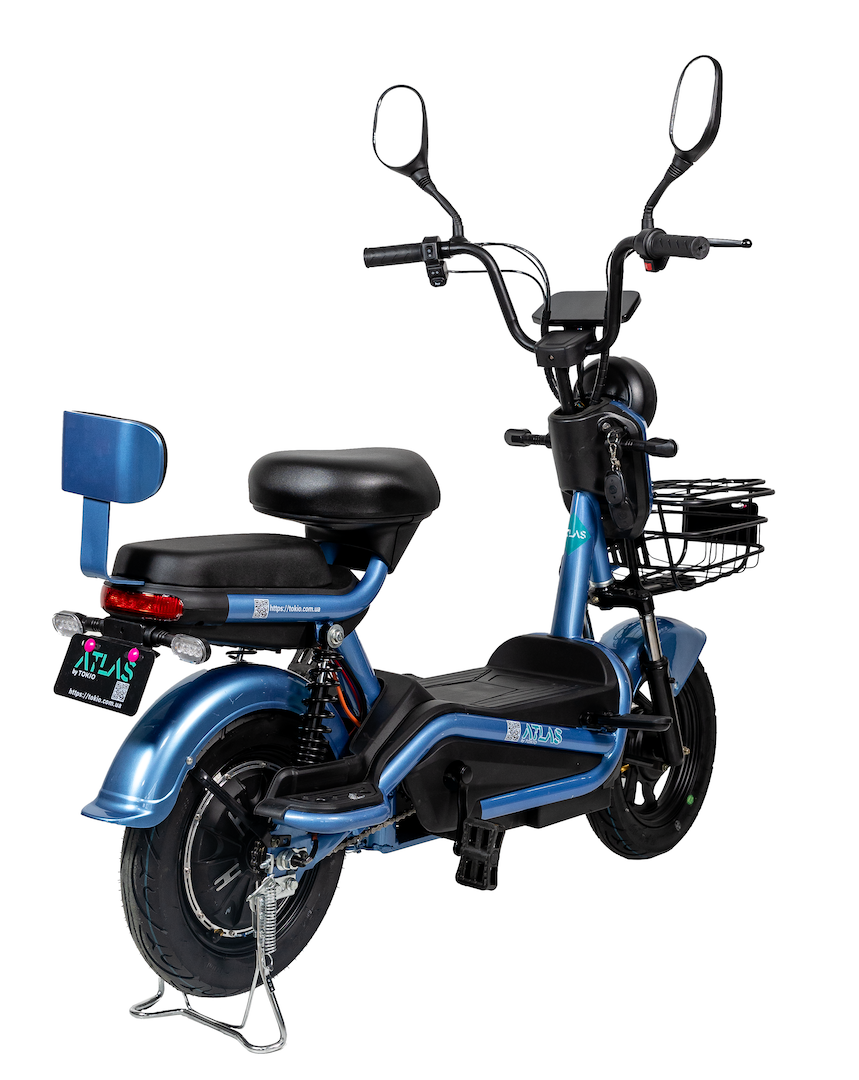 Электроскутер ATLAS Elegant 500W Blue (2026) - фото 4