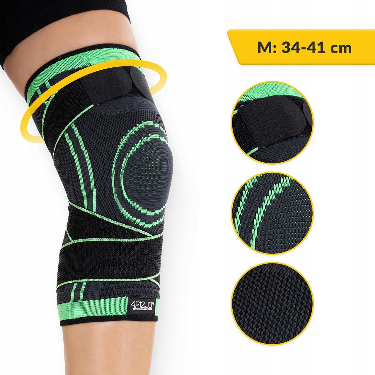 Фіксатор для коліна 4fizjo 1 шт. M (P-5907739317780) - фото 9 Фіксатор для коліна 4fizjo 1 шт. M (P-5907739317780) - фото 9