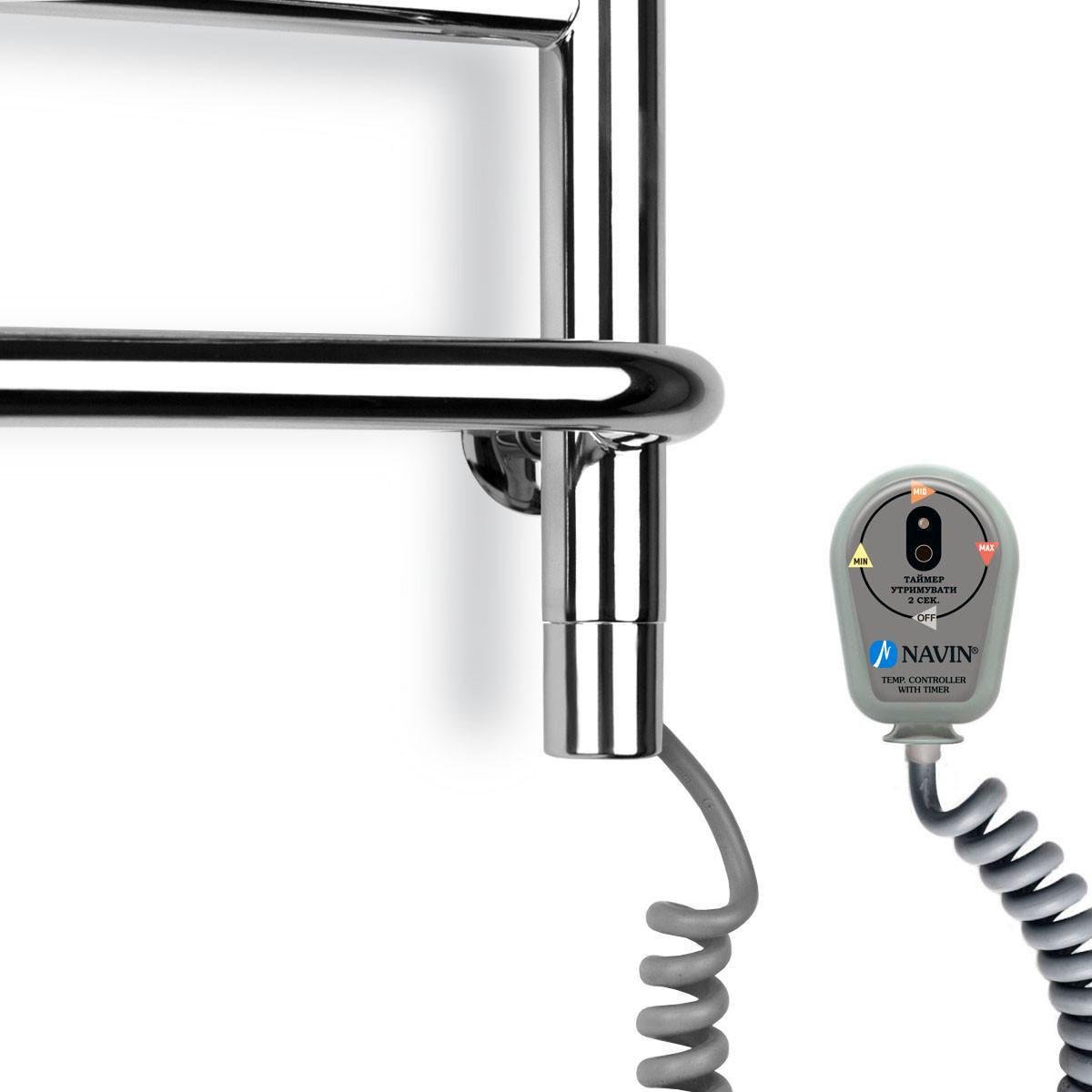 ТЕН з таймером для рушникосушарок Basic 300W Хром (2134805618) - фото 2 ТЕН з таймером для рушникосушарок Basic 300W Хром (2134805618) - фото 2
