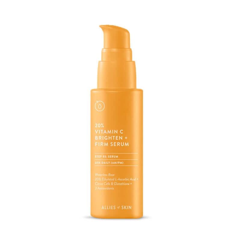 Сыворотка с витамином C для лица 20% Allies Of Skin Vitamin C brighten + firm serum 30 мл