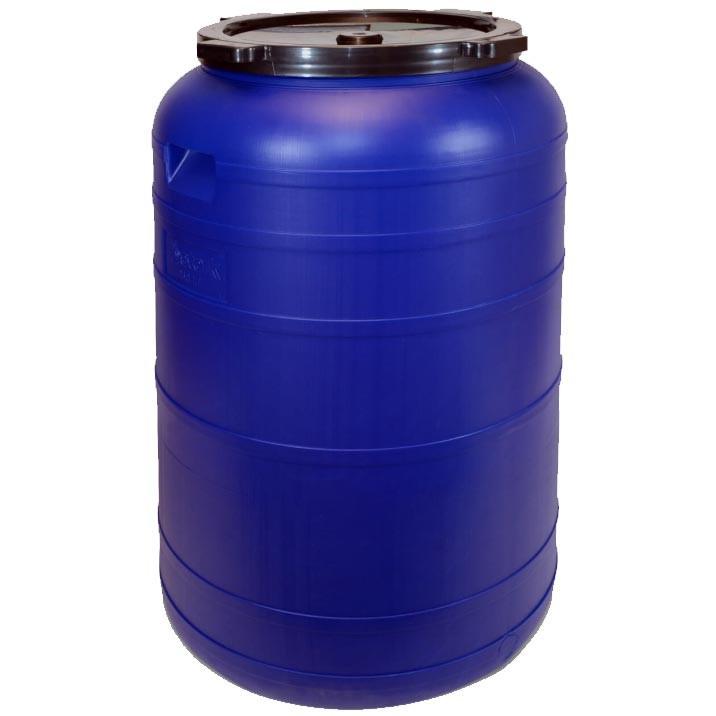 Бочка Sterk B250R низкая  пищевой пластик 250 л (334029)