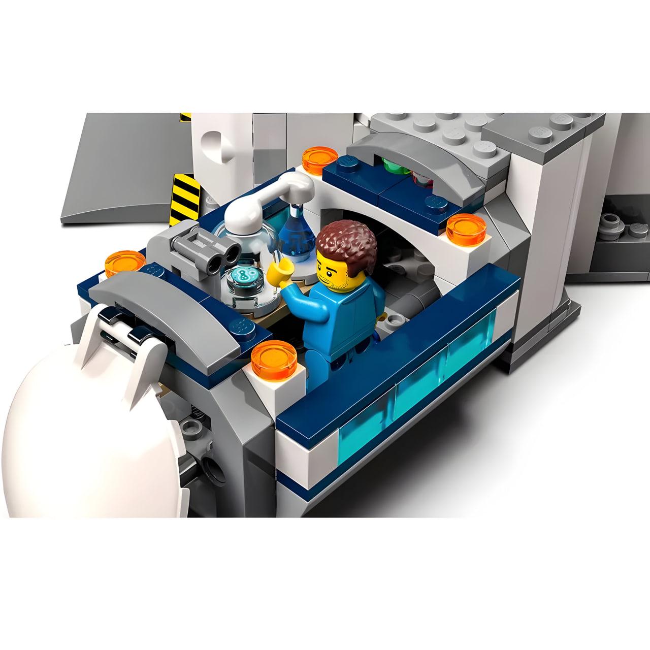 Конструктор City Лунная научная база 786 деталей (JIP68007) - фото 7 Конструктор City Лунная научная база 786 деталей (JIP68007) - фото 7