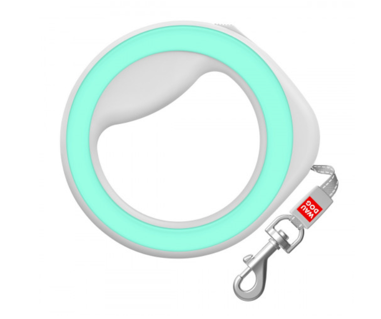 Поводок-рулетка для собак Waudog R-leash со светоотражающей лентой до 40 кг 2,9 м (2296440333)