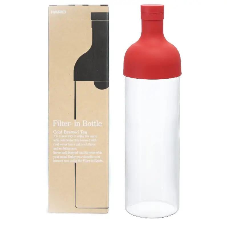 Колба-бутылка заварочная для чая Hario cold brew 750 мл Красный (FIB-75-R-EU) Колба-бутылка заварочная для чая Hario cold brew 750 мл Красный (FIB-75-R-EU)