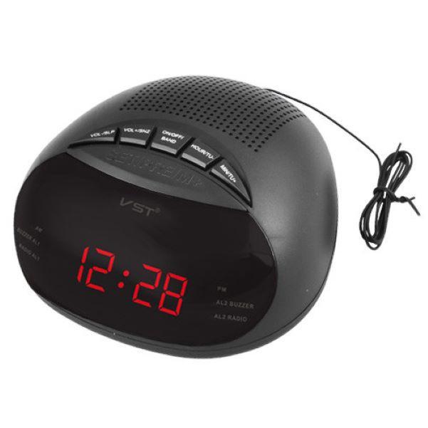 Часы сетевые VST 901-1 + радио FM 220 В (3014779ER)