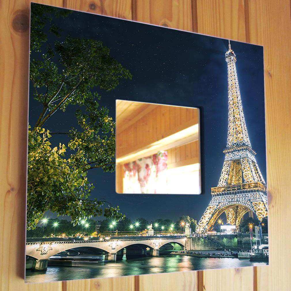 Зеркало декоративное Ночной Париж 260х260 мм (M03026) Зеркало декоративное Ночной Париж 260х260 мм (M03026)