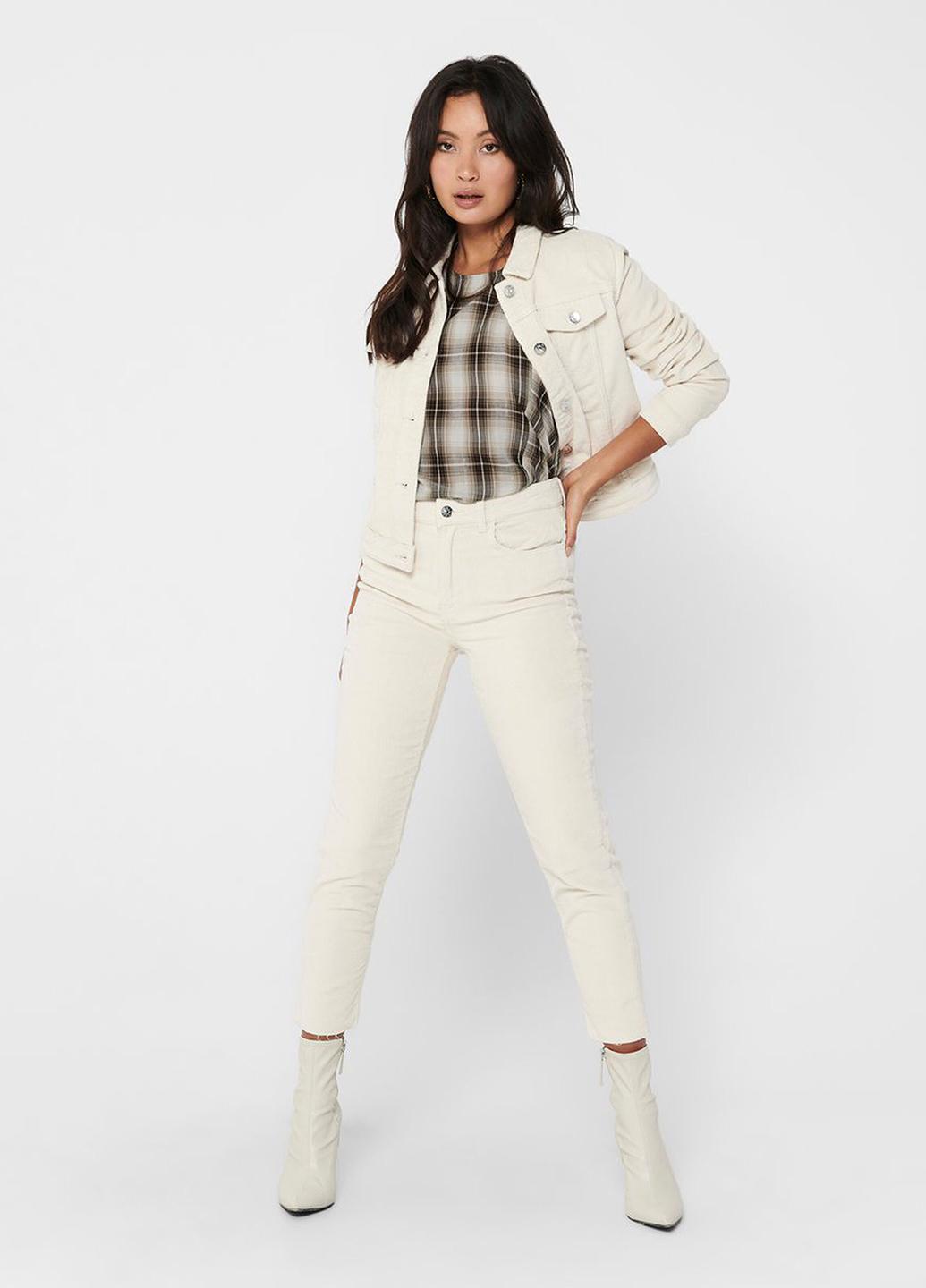 Куртка ONLY S Молочный (152204581b51)