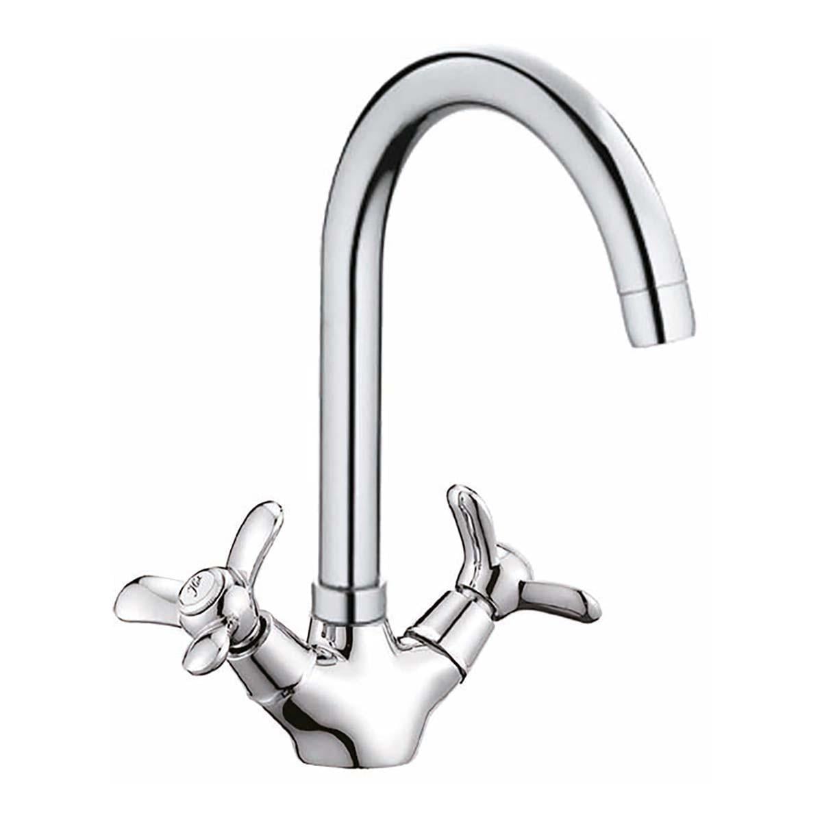 Смеситель для кухни Haiba Vilta HB0390 двухвентильный (31523749)