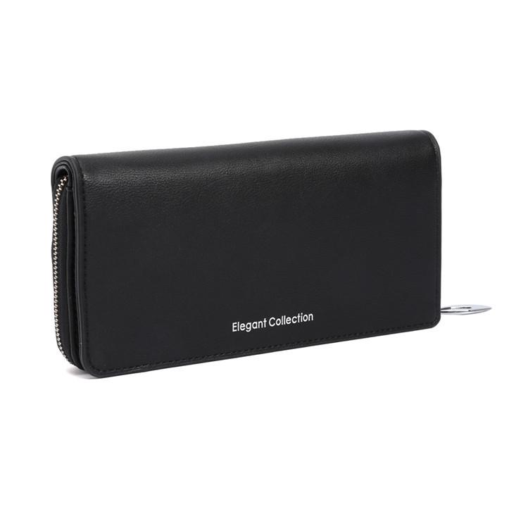 Кошелек женский SUNROZ Elegant Collection кожа Черный (912668296)