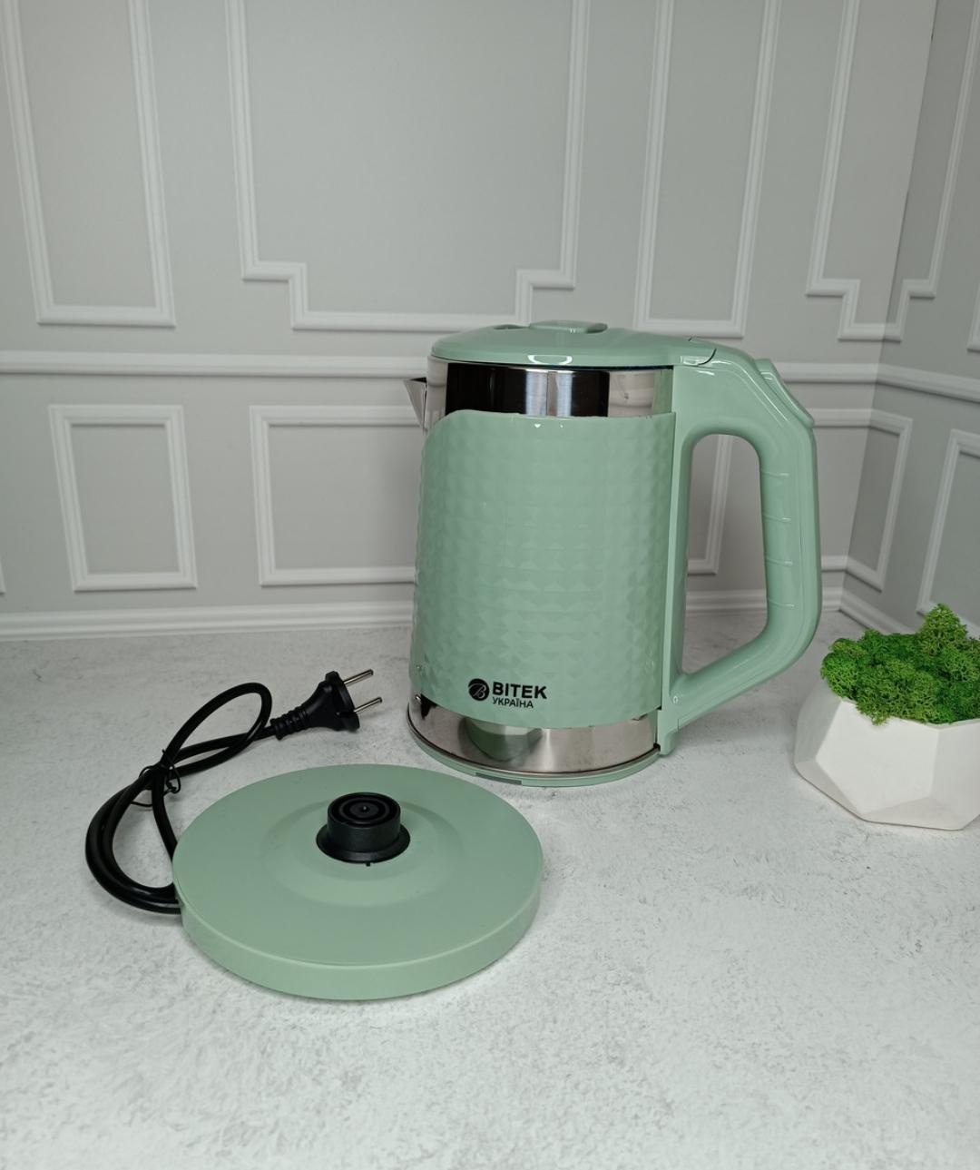 Электрочайник BITEK BT-3118g 2000W 2,2 л (14579115) - фото 2