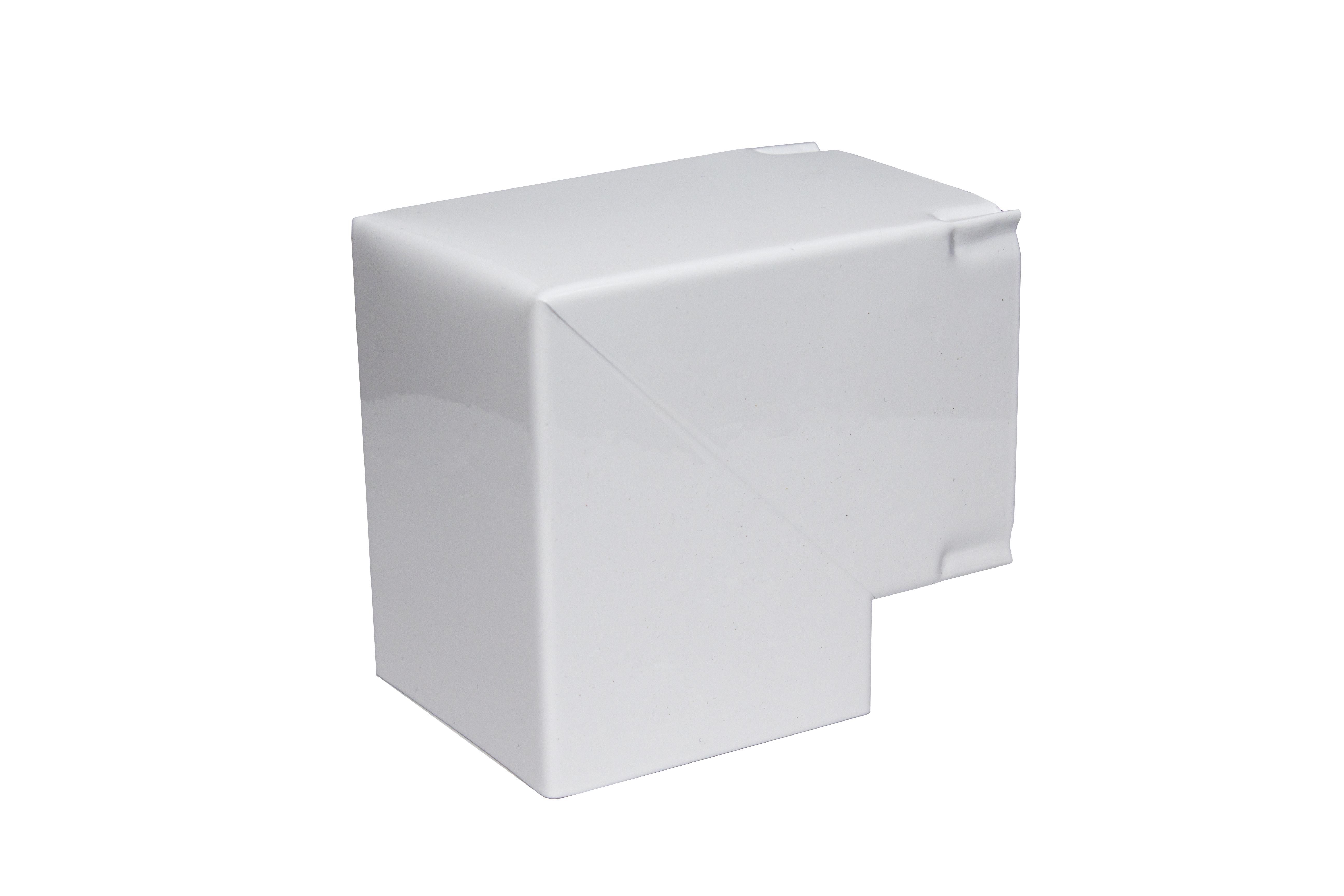 Колено металлическое для вытяжки Profit M 90х90х90 мм Белый (22092025)