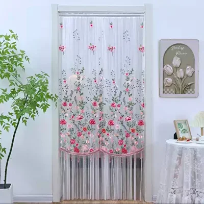 Двухслойная штора для дверей 200x95 см (C01765) - фото 2