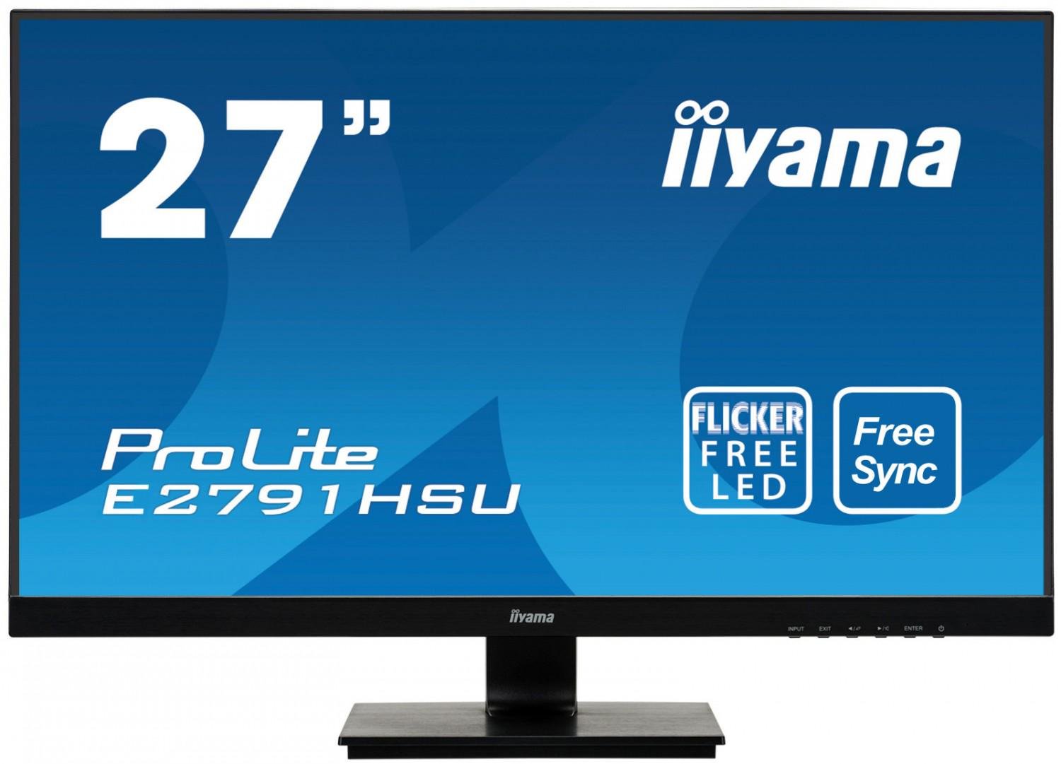 Монітор Iiyama ProLite E2791HSU-B1 27" (4948570115716)