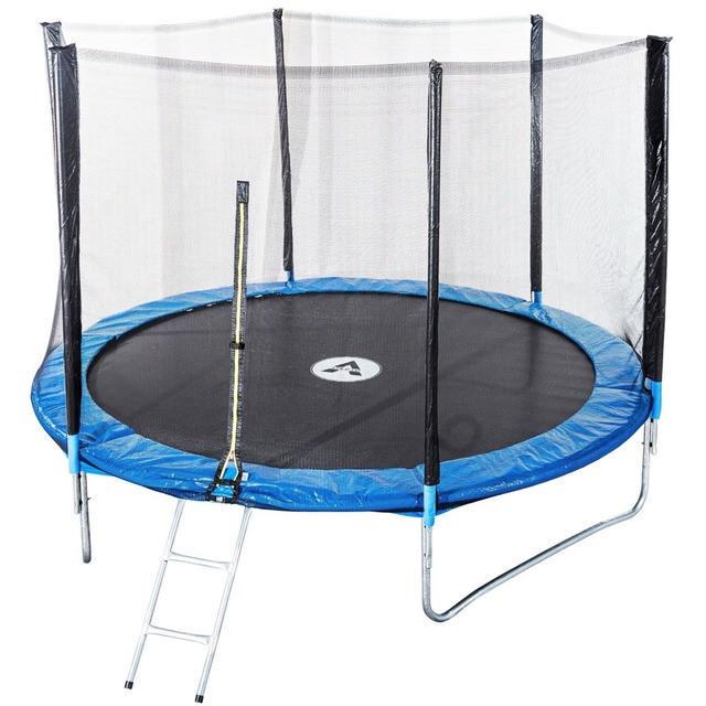 Батут дитячий з сіткою та драбинкою і м'ячиком 404 см Синій (2527885531_sike_2) - фото 8 Батут дитячий з сіткою та драбинкою і м'ячиком 404 см Синій (2527885531_sike_2) - фото 8